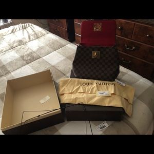 LV BAG/PURSE BERGAMO PM DAMIER